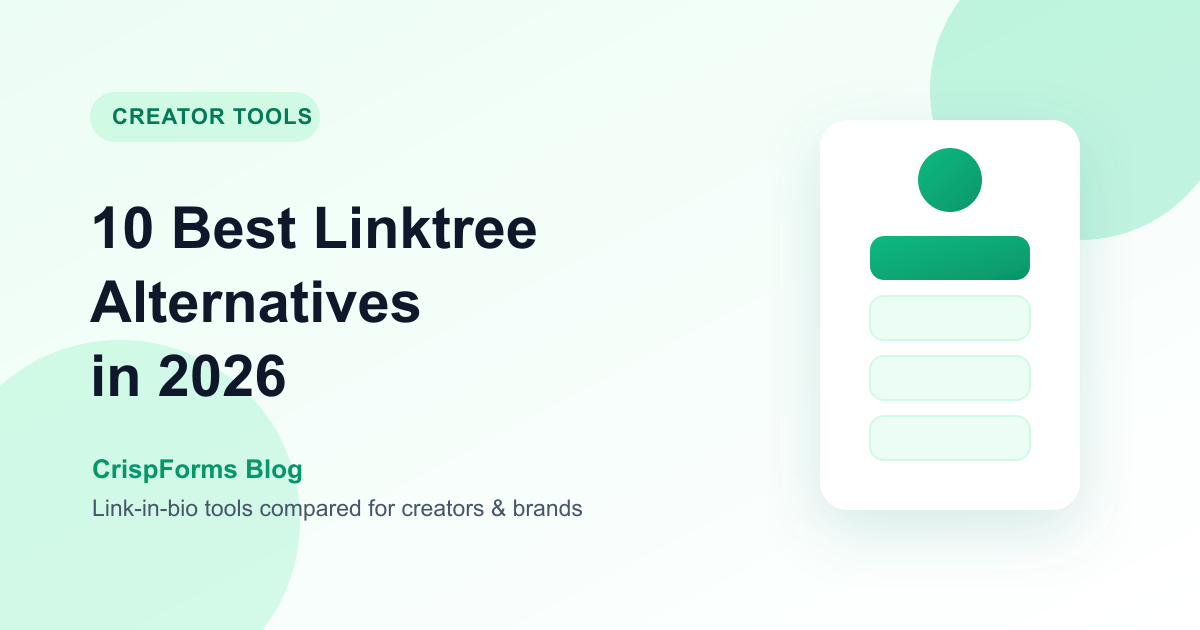 10 Best Linktree Alternatives in 2026 (Free & Paid Link-in-Bio Tools)