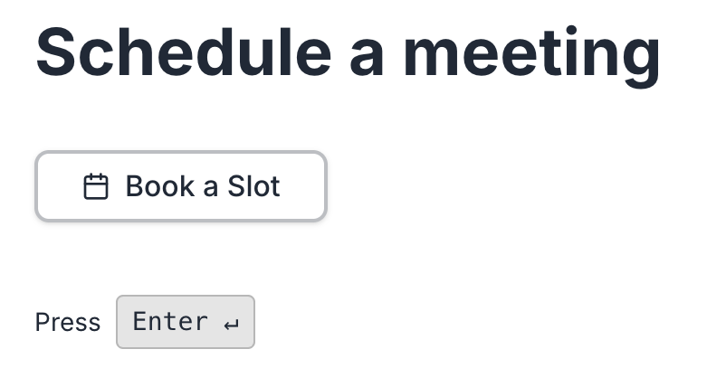 Calendar Integration (Cal.com / Calendly / TidyCal) screenshot